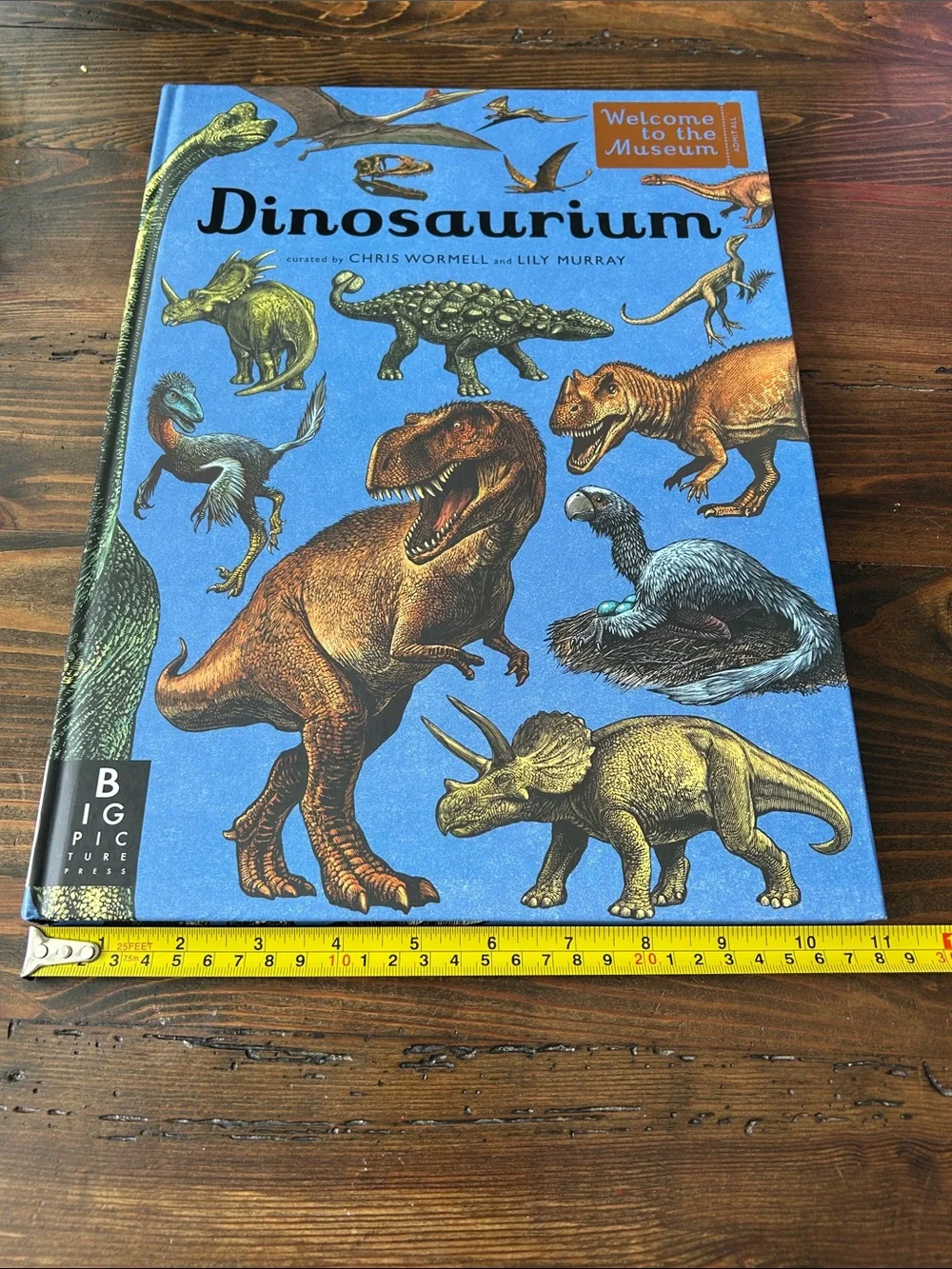 Dinosaurium Welcome to the museum dinosaur book Dino encyclopedia educational
